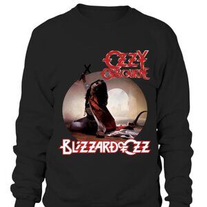 Ozzy Osbourne Blizzard Of Ozz Sweatshirt Classic Music Legend Crewneck Pullover